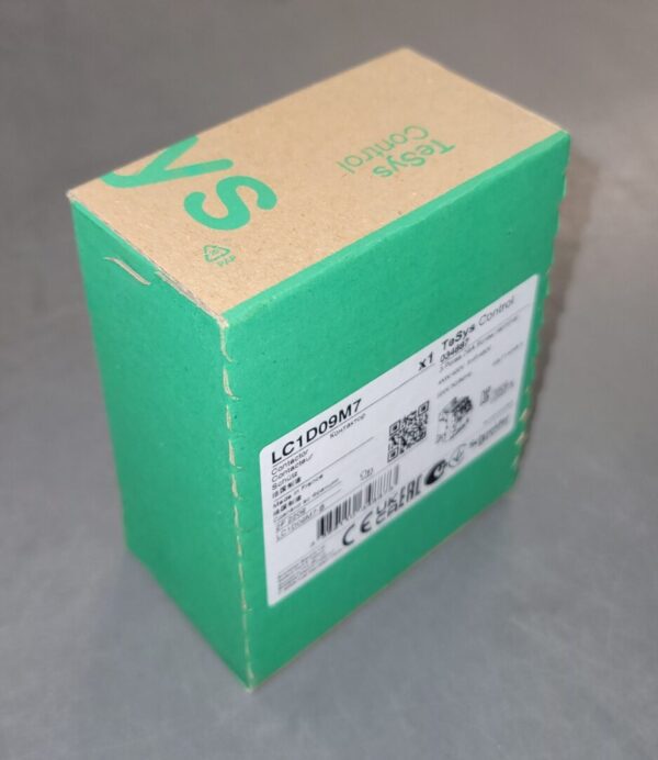 LC1D09M7 black Green cardboard electrical component box